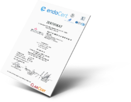Zertifikat (endoCert) Endoprothetikzentrum am Marienhospital Stuttgart